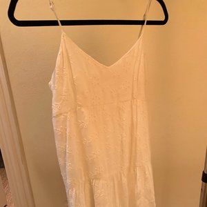 Impeccable Pig White Linen Dress